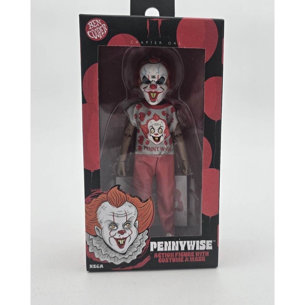 Ben Cooper It Chapter One Pennywise 5.5" Action Figure with Costume And Mask NIB